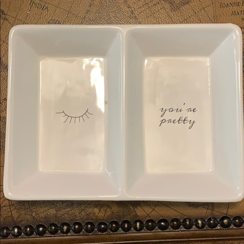 Cute flirty tray